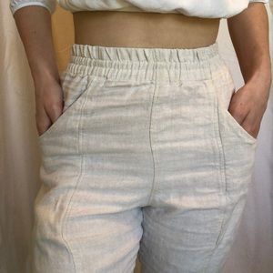 Elizabeth Suzann Clyde Work Pant Flax Size 0s